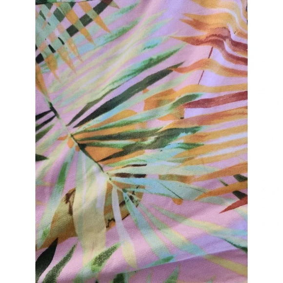 Adyson Parker Womens Multicolor Floral Pull On Drawstring Stretch Shorts Size XL - Picture 5 of 6